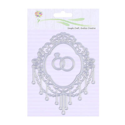 

Metal DIY Dressing Mirror Cutting Dies Stencils Scrapbook Card Making Craft