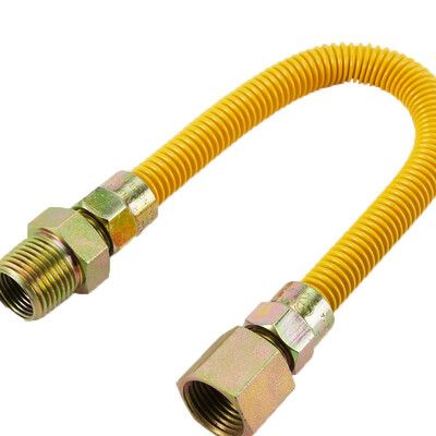 

LAI NENG CSA 304 stainless steel corrugated hose gas pipe oven tube fireplace tube spray yellow 10983