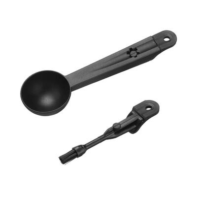 

Multifunctional Coffee Bean Tea Measuring Scoop Spoon with Cleaning Brush