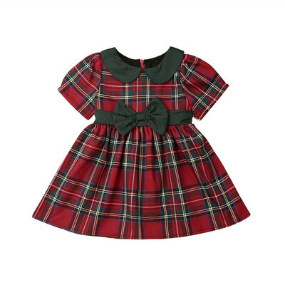 

Xmas Toddler Kid Baby Girls Christmas Pageant Bow Tutu Dress Princess Clothes