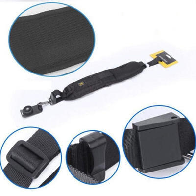 

Single Shoulder Sling Belt Neck Camera Strap for DSLR SLR Camera Quick Release Black