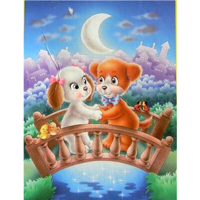 

Gobestart Embroidery Paintings Rhinestone Pasted DIY Diamond Painting Cross Stitch