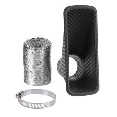 

Auto Front Bumper Turbo Air Intake Pipe Turbine Inlet Pipe Air Funnel Kit