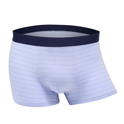

New modal meditation strip simple green comfortable breathable mens boxer briefsONME