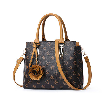 

2019 spring European&American fashion new ladies big bag large capacity simple shoulder bag handbag