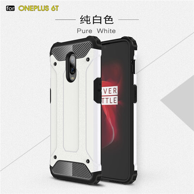 

Goowiiz Phone Case For OnePlus 6T King Kong Armor Fashion Bumper PC TPU Prevent falling