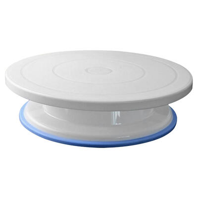 

Plastic Anti-skid Cake Turntable Rotating Cake Dough Stand Decorating Tools