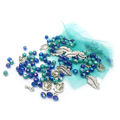 

Children Handmade DIY Acrylic Colorful Beads Toys Bracelet Jewelry Gifts