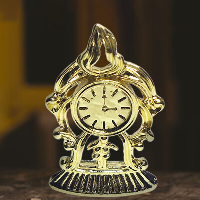 

YIWULA112 16 Toy House Miniature Scene Model Pretend Clock Simulation Toy