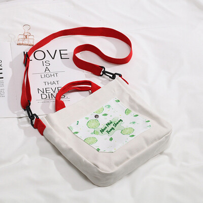 

Tailored Fashion Women Buckle Purse Shoulder Bag Zipper Handbag Phone Bag Canvas Bag