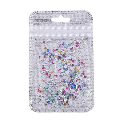 

500pcs Multi Color Nail Art Stickers Rhinestone Nail Decal DIY Beauty Tool