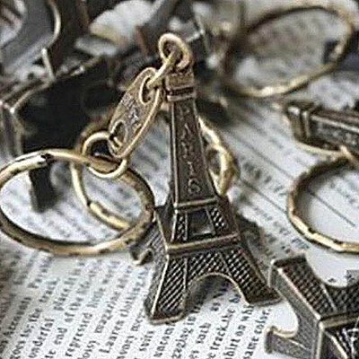 

〖Follure〗Cute Adornment 3D Eiffel Tower French Souvenir Paris Keychain Novelty