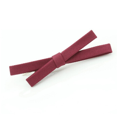 

HOT Wholesale Bowknot Hairpin Kids Girls Hair Bow Clips Barrette Hair Clip Comestic Makeup Tools
