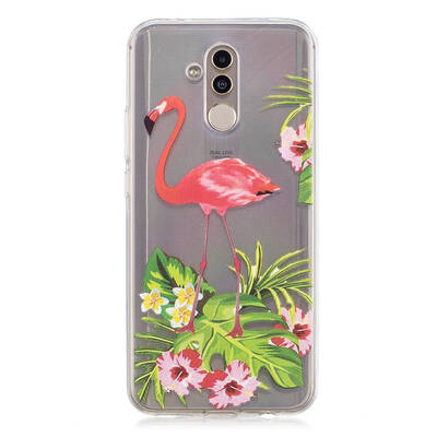 

Flower Flamingo Painting Phone Case for Huawei Mate 20 Lite