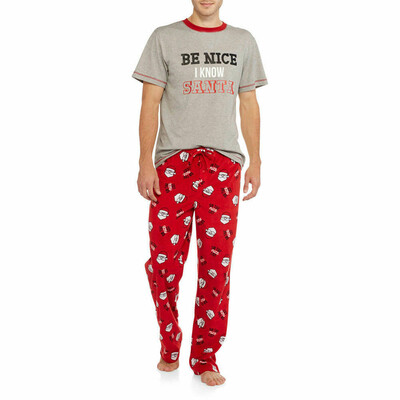 

Christmas Family Matching Pyjamas PJS Set Xmas Santa Sleepwear Nightwear Gift