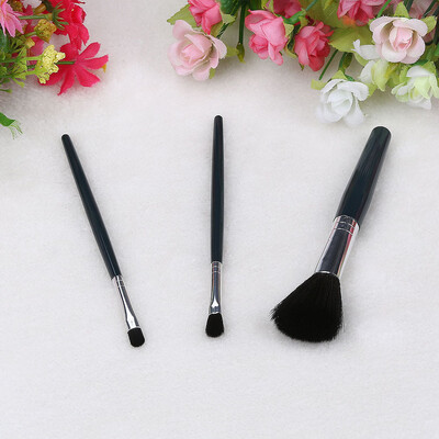 

Toponeto 3PCS Make Up Foundation Eyebrow Eyeliner Blush Cosmetic Concealer Brushes