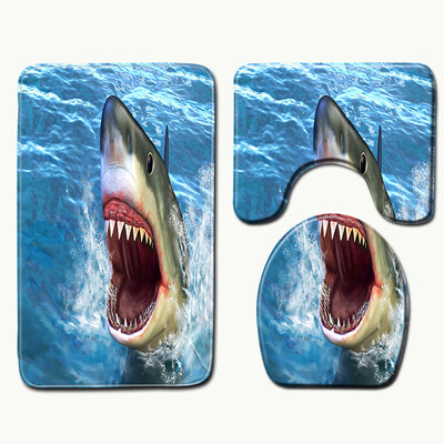 

〖Follure〗3pcs Non-Slip Bath Mat Bathroom Kitchen Carpet Doormats Decor