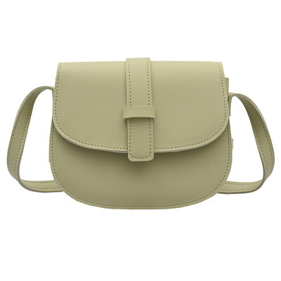

Fashion Women Solid Color Faux Leather Messenger Pouch Crossbody Shoulder Bag