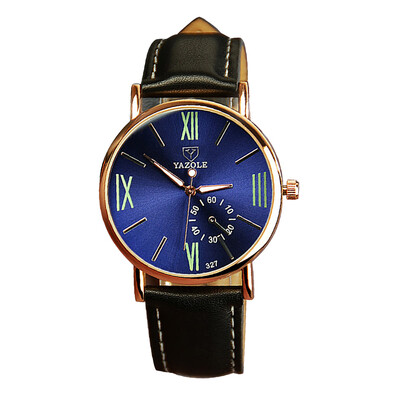 

YAZOLE 327 Watch Quartz Watch Roman Scale Student Leisure Luminous Pointer Man