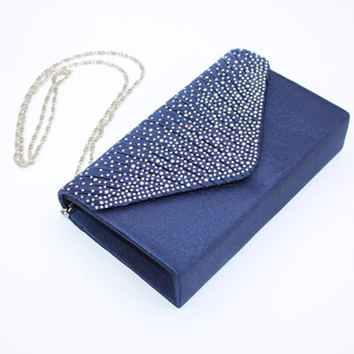 

Women Bridal Satin Diamante Clutch Bag Lady Party Prom Envelope Bags Evening Handbags Female Shoulder Crossbody Bags Bolsa T10