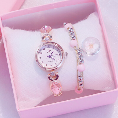 

INS Harada Unicorn Watch Cute Cherry Pollen Girl Student Korean Edition Simple Uzzang Boyfriend