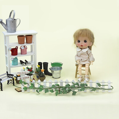 

Siaonvr 112 16 Dollhouse Miniature Scene Model Mini Flower Vine Pretend Play Toy