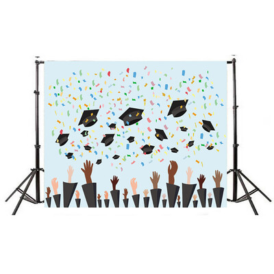 

Toponeto Graduation Backdrops Vinyl Wall 5x3FT Digital Background Photography Studio A