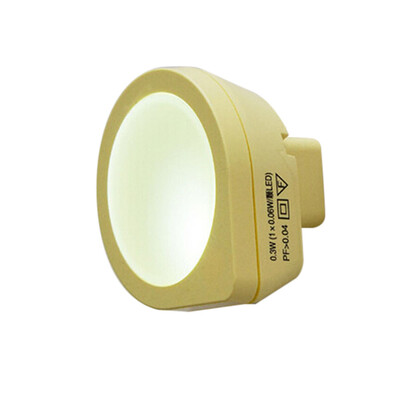 

Gobestart Automatic LED Night Light Plug In Energy Saving Light Dark Sensor Lamp White