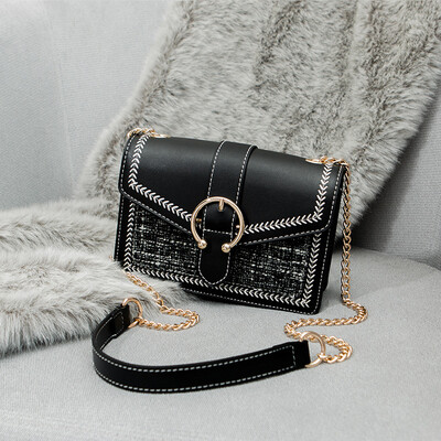 

Ins autumn autumn autumn&winter small simple simple single-shoulder chain students