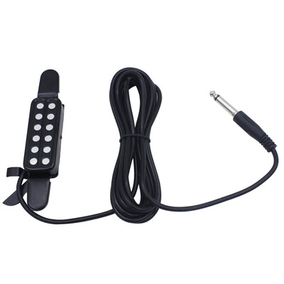 

Al-3 Guitar Pickup Soundhole Electric Transducer with 3 Meters Line for Majority Guitar Accessories
