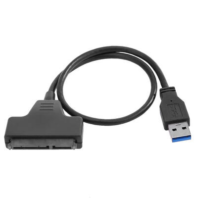 

USB30 Port to SATA Port Converter Adapter Cable for 25inch 7-15mm HDD SSD
