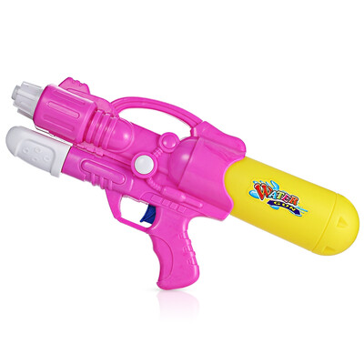 

Plastic Dual Hole Nozzle Pull Water Gun Soaker Squirt Blaster Shooter Pistol Long Rang Toy