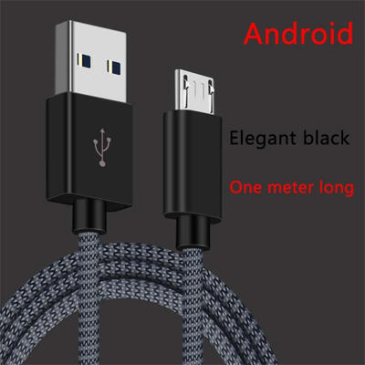 

1M Dedicated Type-C Data Line Portable Braided Cord Fast Charging Cable For Mobile Phones