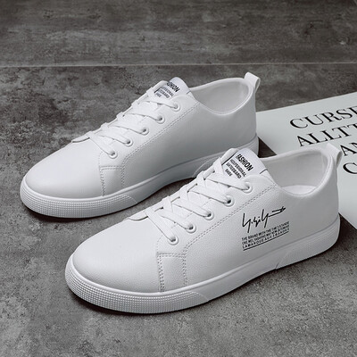 

Autumn youth cloth shoes mens casual flat shoes Korean version of the trend of wild tide shoes simple small black shoes mens shoes