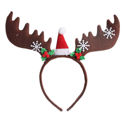 

〖Follure〗Christmas Bow Headband Tiara Party Decorations Snow Head Hoop Hair bands