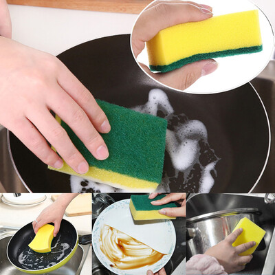 

Gobestart 10Pcs Kitchen Nano Emery Magic Clean Rub Pot Rust Focal Stains Sponge