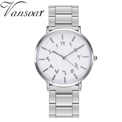 

RM Vansvar Luxury Business Steel Strip Watch With Simple Mirror Quartz Watch