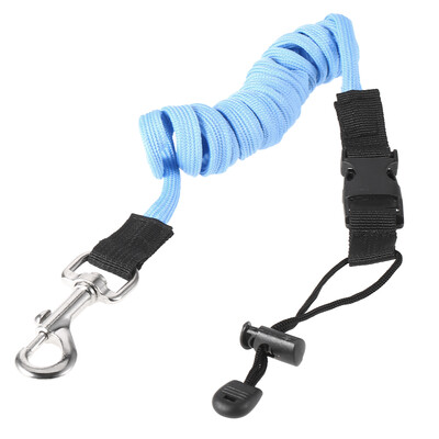 

Elastic Paddle Leash Kayak Canoe Safety Fishing Rod Rowing Boats Coiled Lanyard Cord Tie Rope