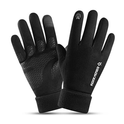 

Cycling Full Finger Gloves Touch Screen Night Reflective Winter Warm Windproof