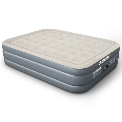 

Inflatable Airbed Built-in Pump Luxury Raised Air Mattress-Twin size