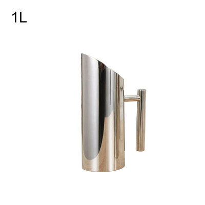 

Stainless Steel Water Pitcher Large Capacity Tea Cold Beverage Pot Kettle Jug