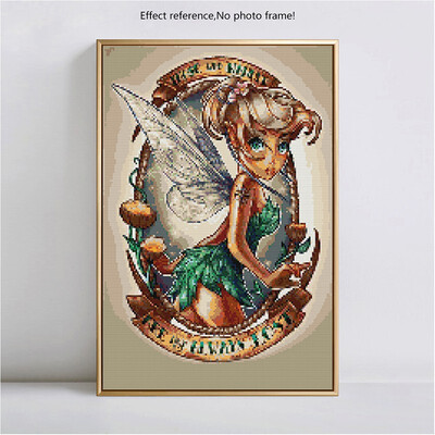 

Snow Girl Diamond Embroidery Scenic Needlework Cross Stitch Square Resin Full Diamond Painting Home Decor Wall Picture