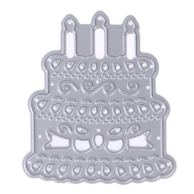 

Candle Cake Die Cuts Metal Cutting Dies in Scrapbooking Embossing Folder