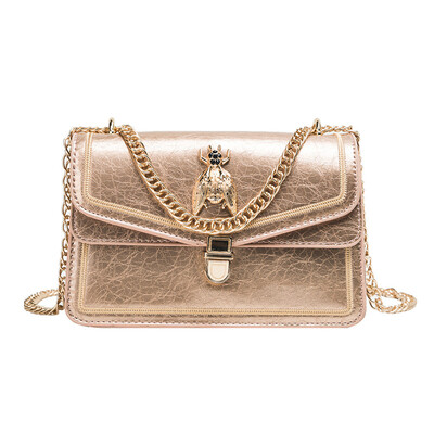 

European&American fashion ladies bag new retro wild handbag shoulder diagonal small square bag