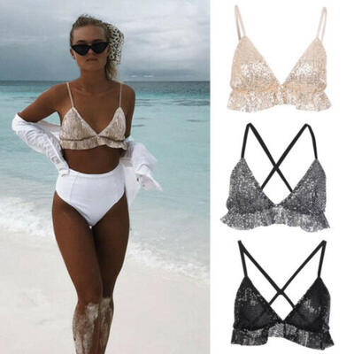 

Hot Women Boob Tube Top Bralet Bra Vest Casual Crop Top Tank Tops T-Shirt Blouse