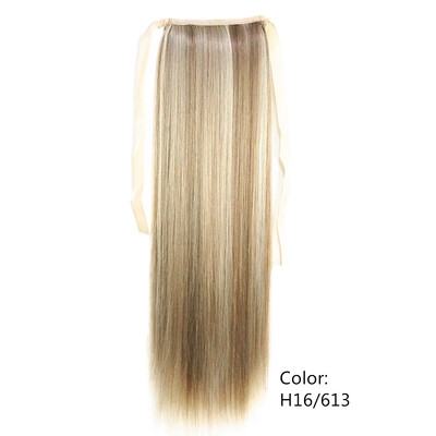 

StrongBeauty 22inch Long Straight Wrap Around Ponytail Hair Extension Synthetic 140-150g COLOUR CHOICES