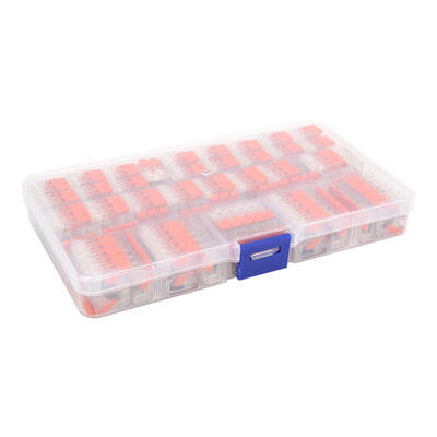 

Greensen 75pcs Universal Compact Terminal Block 235 Pin Lever Fit Wiring Connector