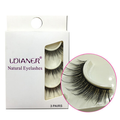 

〖Follure〗1 Box Luxury 3D False Lashes Fluffy Strip Eyelashes Long Natural Party