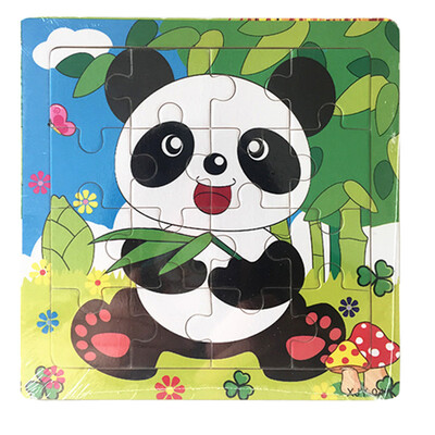 

Gotoamei Wooden Puzzle Educational Developmental Baby Kids Training Toy