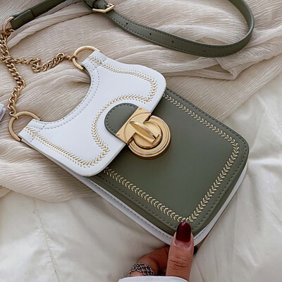 

Chic womens 2019 new style Korean style foreign-style chain single-shoulder bag summer fashion all-in-one mobile phone bag